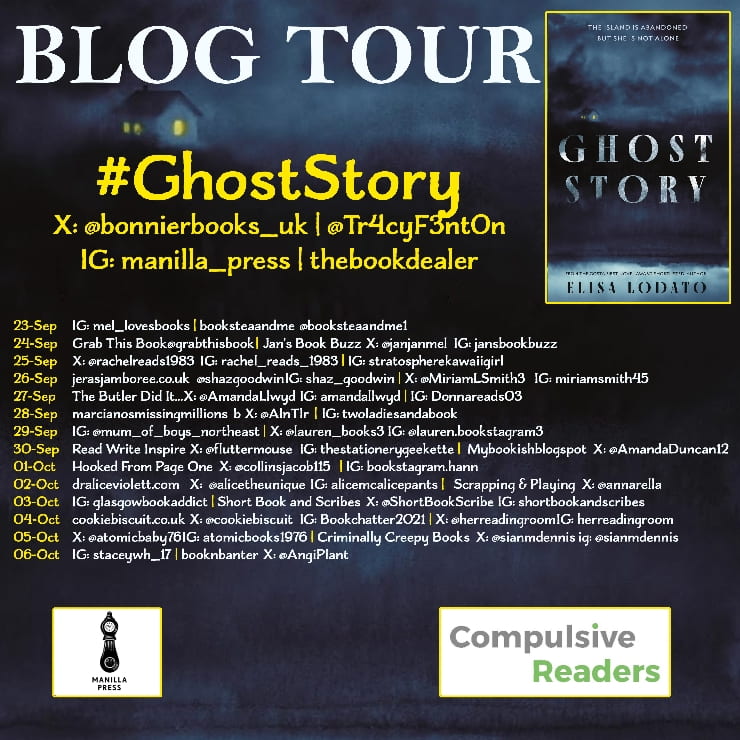 Ghost Story blog tour banner