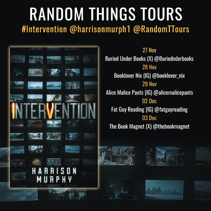 Intervention blog tour banner