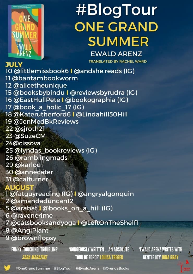 One Grand Summer blog tour banner