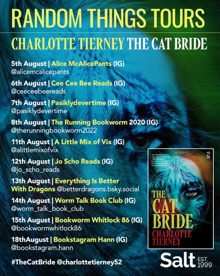 The Cat Bride blog tour banner