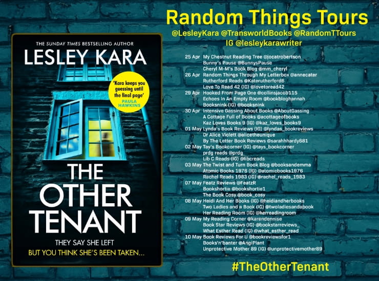 The Other Tenant blog tour banner