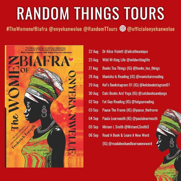 The Women of Biafra blog tour banner